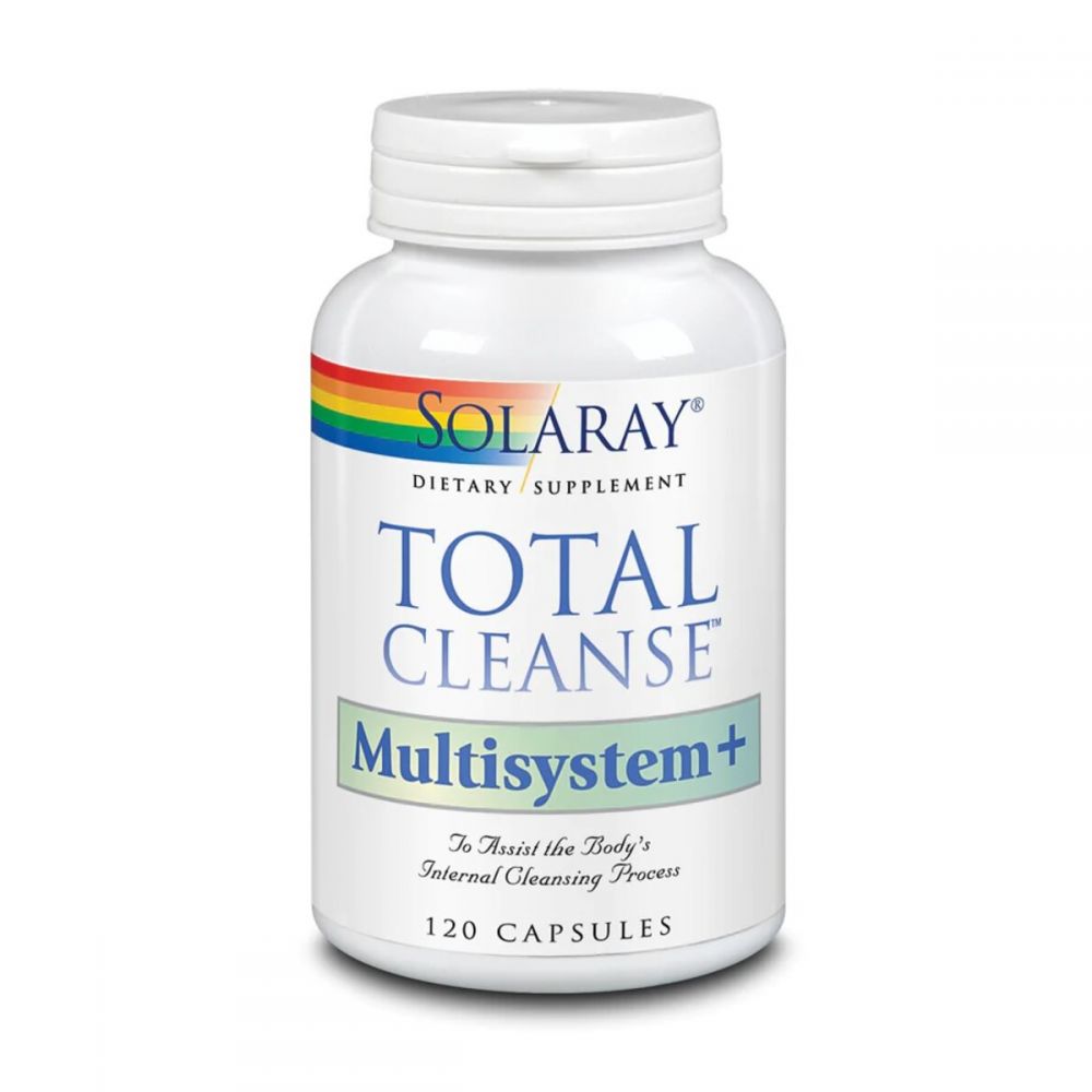 Повне очищення організму, Total Cleanse Multisystem, Solaray, 120 капсул