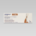 Вегови Wegovy 0.25mg / 0.5mg / 1mg / 1.7mg / 2.4mg 