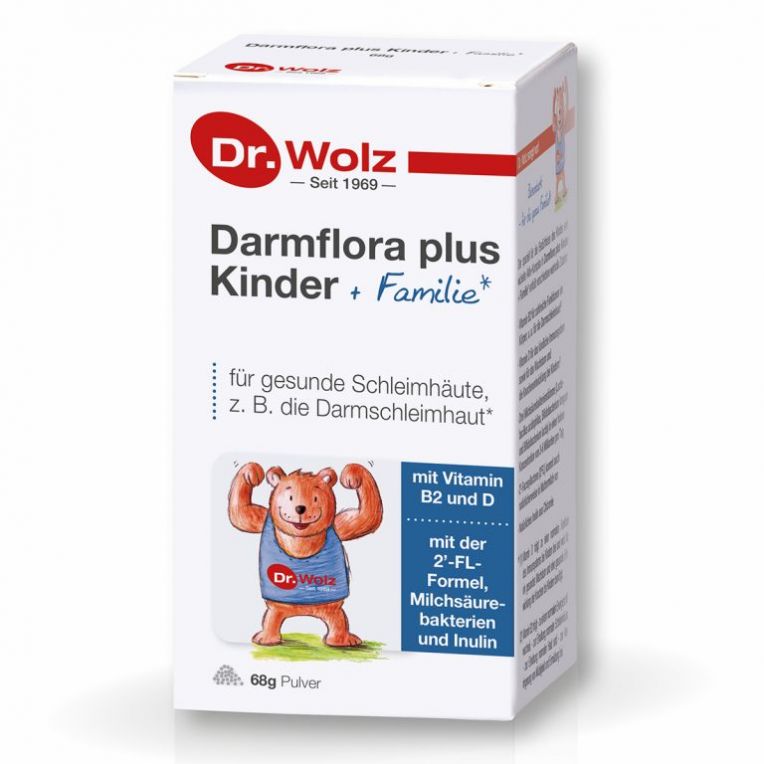 Пробіотик для дітей і всієї родини Darmflora plus Kinder + Familie Dr. Wolz®