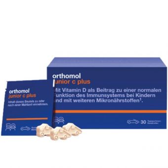 Вітаміни для дитячого імунітету Orthomol Junior C Plus №30