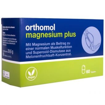Магній Orthomol Magnesium Plus №60