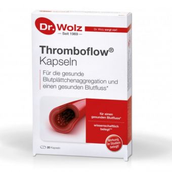Препарат Thromboflow® покращення кровообігу Dr. Wolz №20