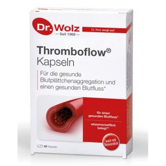 Препарат Thromboflow® покращення кровообігу Dr. Wolz №60