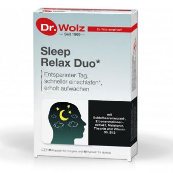 Препарат для покращення сну Sleep Relax Duo №60
