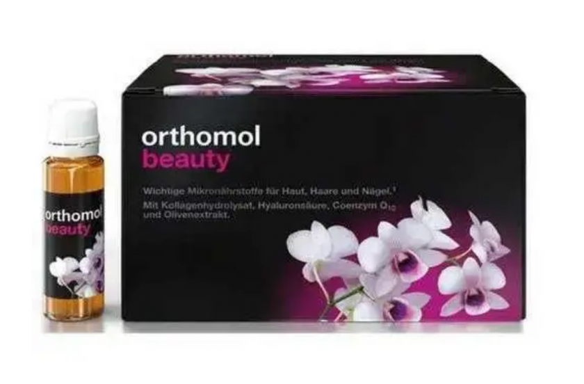 Питьевая бутылочка Orthomol Beauty - новинка для улучшения состояния кожи, ногтей и волос