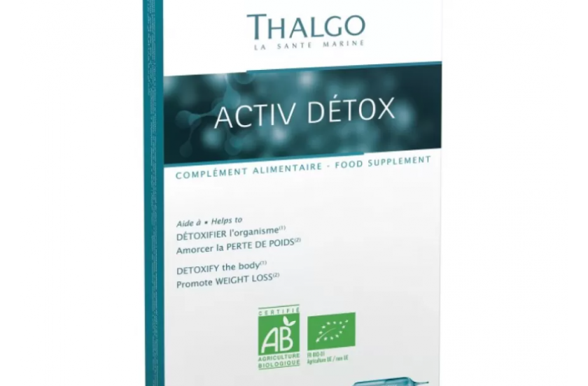 Детоксикация организма: польза диетической добавки Актив Детокс Thalgo Active Detox Food Supplement
