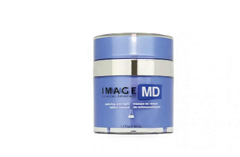 Эффективный уход за кожей с ночной маской  IMAGE Skincare MD Restoring Overnight Retinol Masque