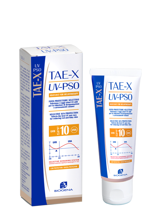 TAE-X UV-PSO Крем солнцезащитный для кожи с псориазом, SPF10 (TAE-X UV-PSO) 100мл