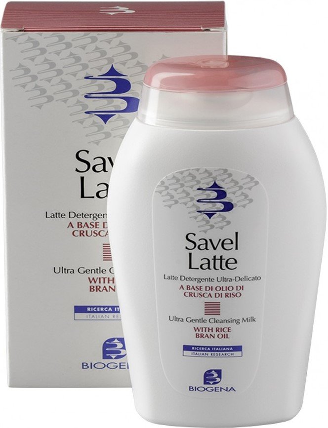 BIOGENA Savel Молочко очищающее с рисовыми отрубями (Savel Latte Cleansing Milk) 200 мл