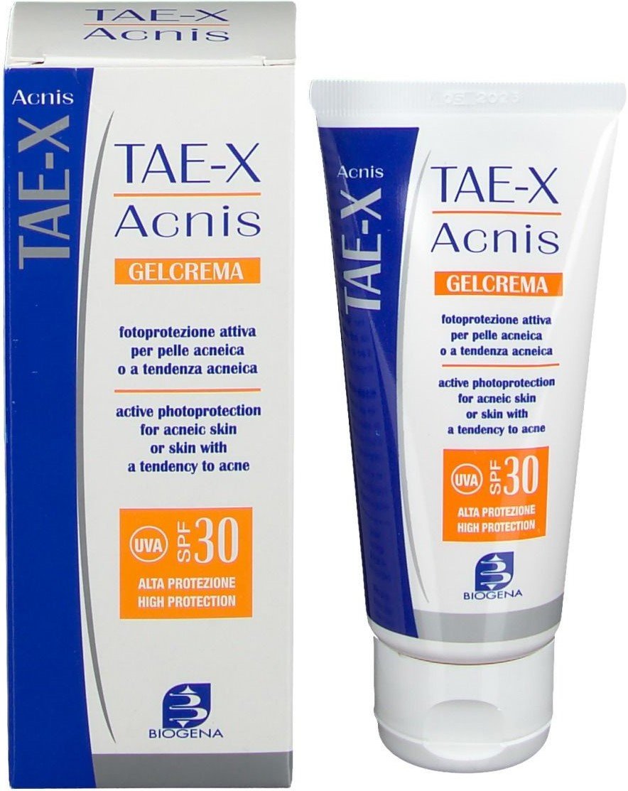 TAE X Acnis SPF 30. Сонцезахисний крем для жирної шкіри і шкіри з акне (Tae X Acnis SPF 30)  60мл