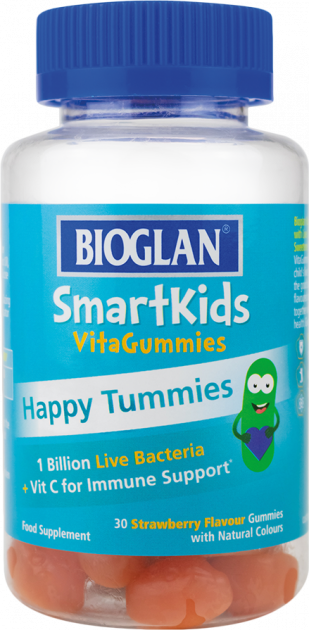 Bioglan Happy Tummies №30 (Биоглан желейки для здорового пищеварения детей от 4 лет)