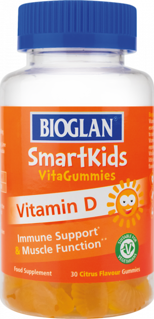 Bioglan Vitamin D №30 (Биоглан желейки с витамином Д для иммунитета детей от 4 лет)