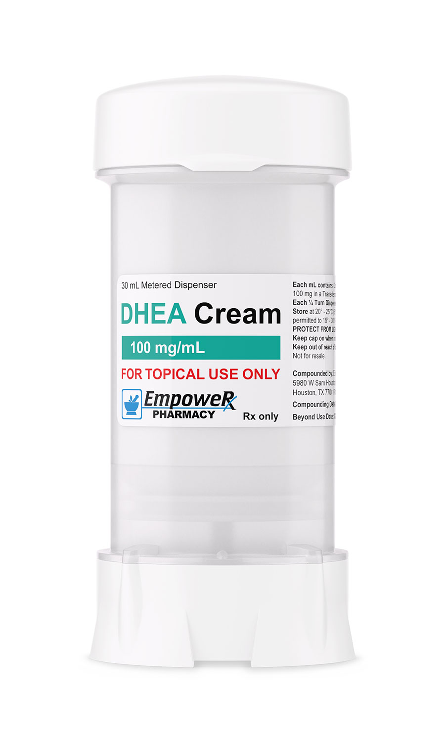 DHEA (Dehydroepiandrosterone) Cream - Крем DHEA (дегидроэпиандростерон)