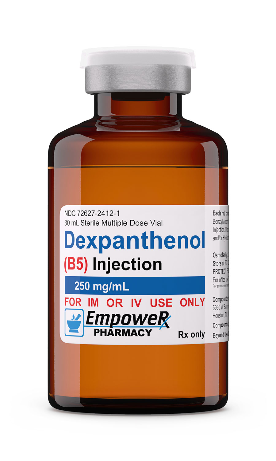 Dexpanthenol (Vitamin B5) Injection ( Декспантенол (витамин B5) для инъекций )