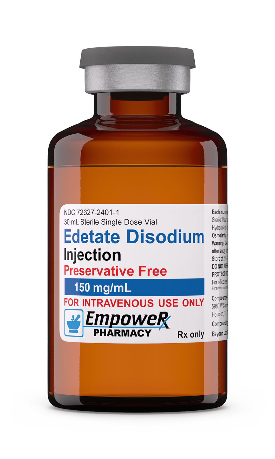 Edetate Disodium (EDTA) Injection Эдетат дисодиум в инъекциях