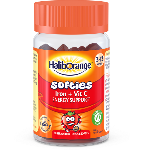 Haliborange Kids Iron & Vitamin C №30 (Галиборанж Железо и Витамин С для детей 3-12)