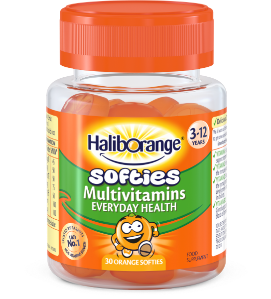 Haliborange Kids Multivitamin ORA №30 (Галиборанж Мультивитамины апельсин желейки для детей 3-12)