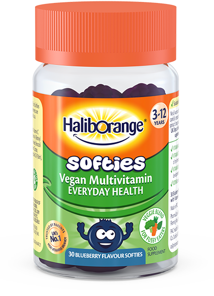 Haliborange Kids Vegan Multivitamin №30 (Галиборанж Веганские Мультивитамины желейки для детей 3-12)