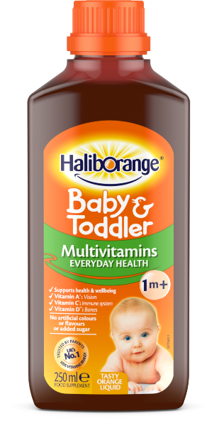 Haliborange Baby Multivitamin сироп 250 мл. (Галиборанж Мультивитамины сироп для детей от 1 месяца)