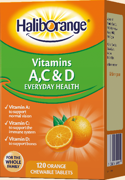 Haliborange Vitamins A, C&D (Галиборанж Витамины А, C и Д для всей семьи)