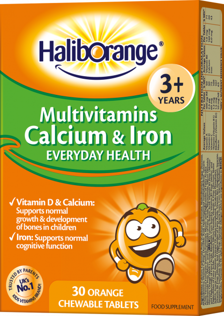 Haliborange Calcium & Iron №30 (Галиборанж Кальций и Железо для всей семьи)