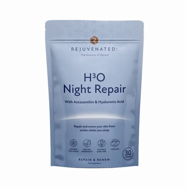 Активные капсулы для ночного восстановления и увлажнения кожи Rejuvenated H3O Night Repair 30 capsules