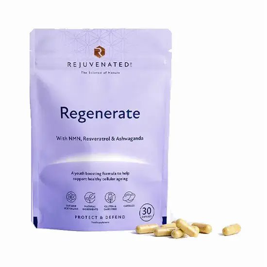 Активні Капсули для Відновлення та Захисту ДНК Кліток Rejuvenated Regenerate (30 capsules)