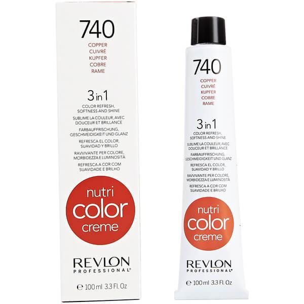 REVLON COLOR CREME (3в1) Светло-медный №740