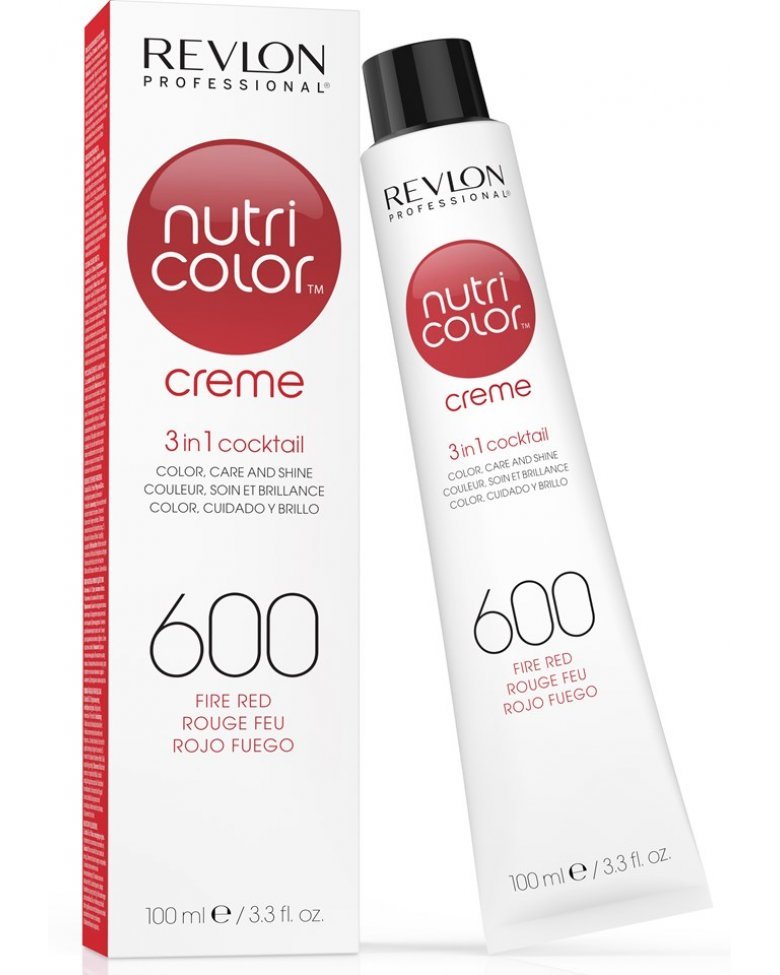 REVLON COLOR CREME (3в1) Огненно-красный №600