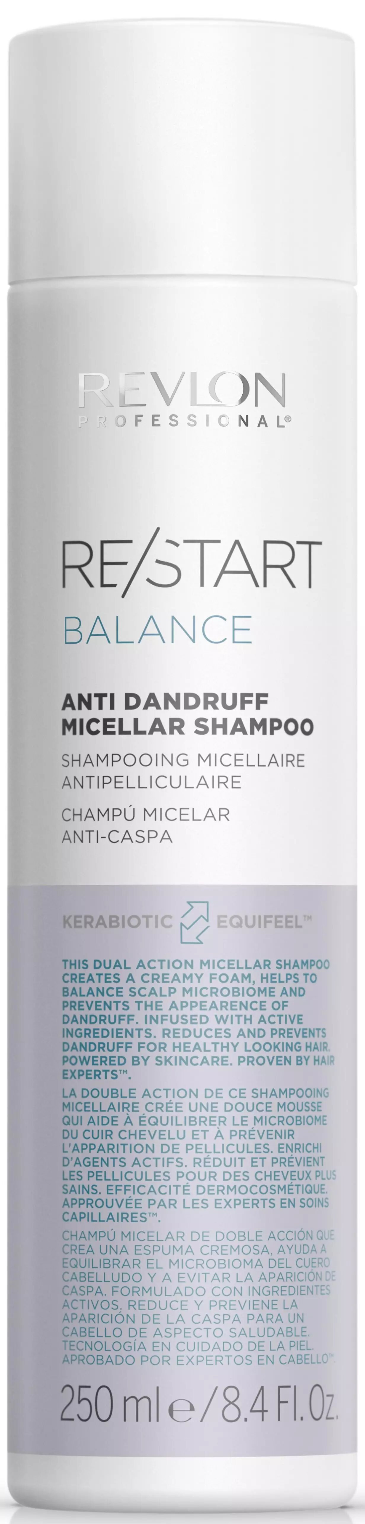 Шампунь против перхоти Revlon Professional Restart Balance Anti Dandruff Shampoo