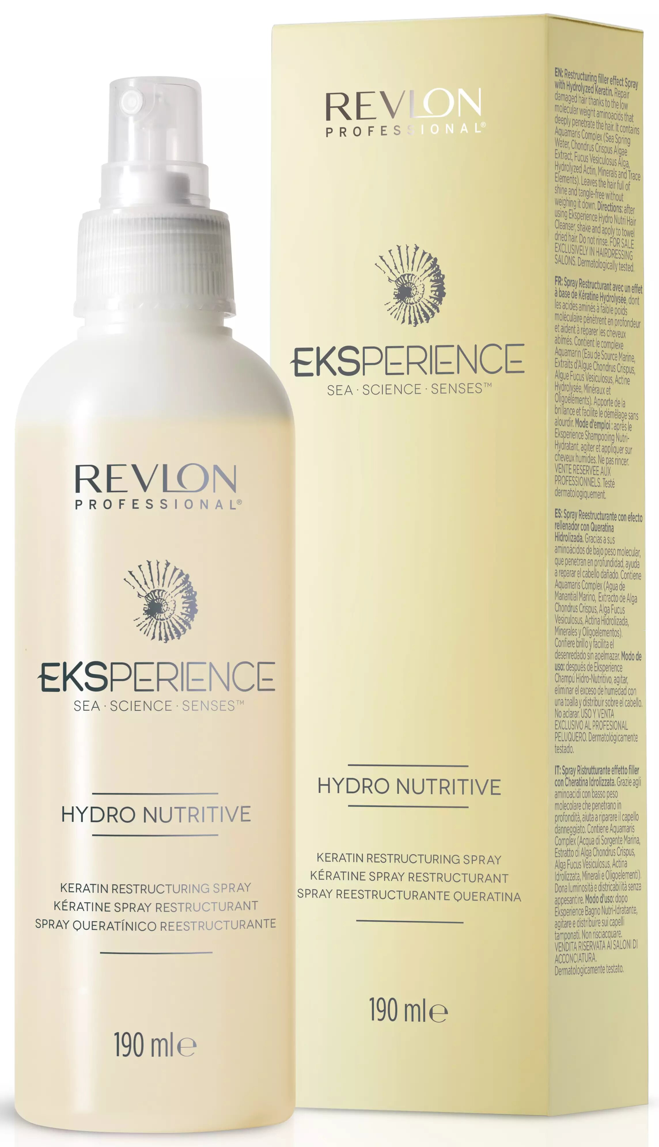 Спрей для живлення волосся Revlon Professional Eksperience Hydro Nutritive Spray