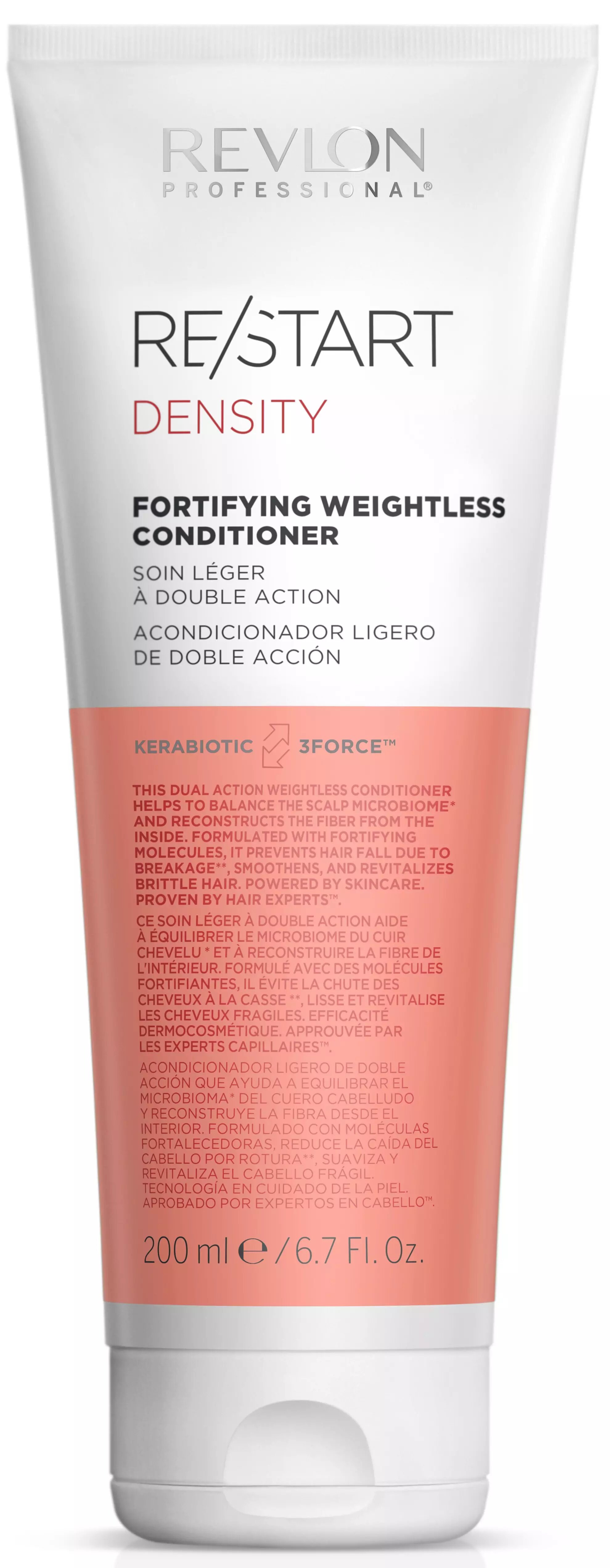 Укрепляющий невесомый кондиционер для волос Revlon Professional Restart Density Fortifying Weightless Conditioner