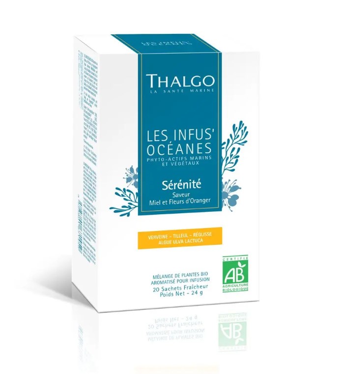 Травяной чай для расслабления Thalgo Serenity Organic Infus'Océanes