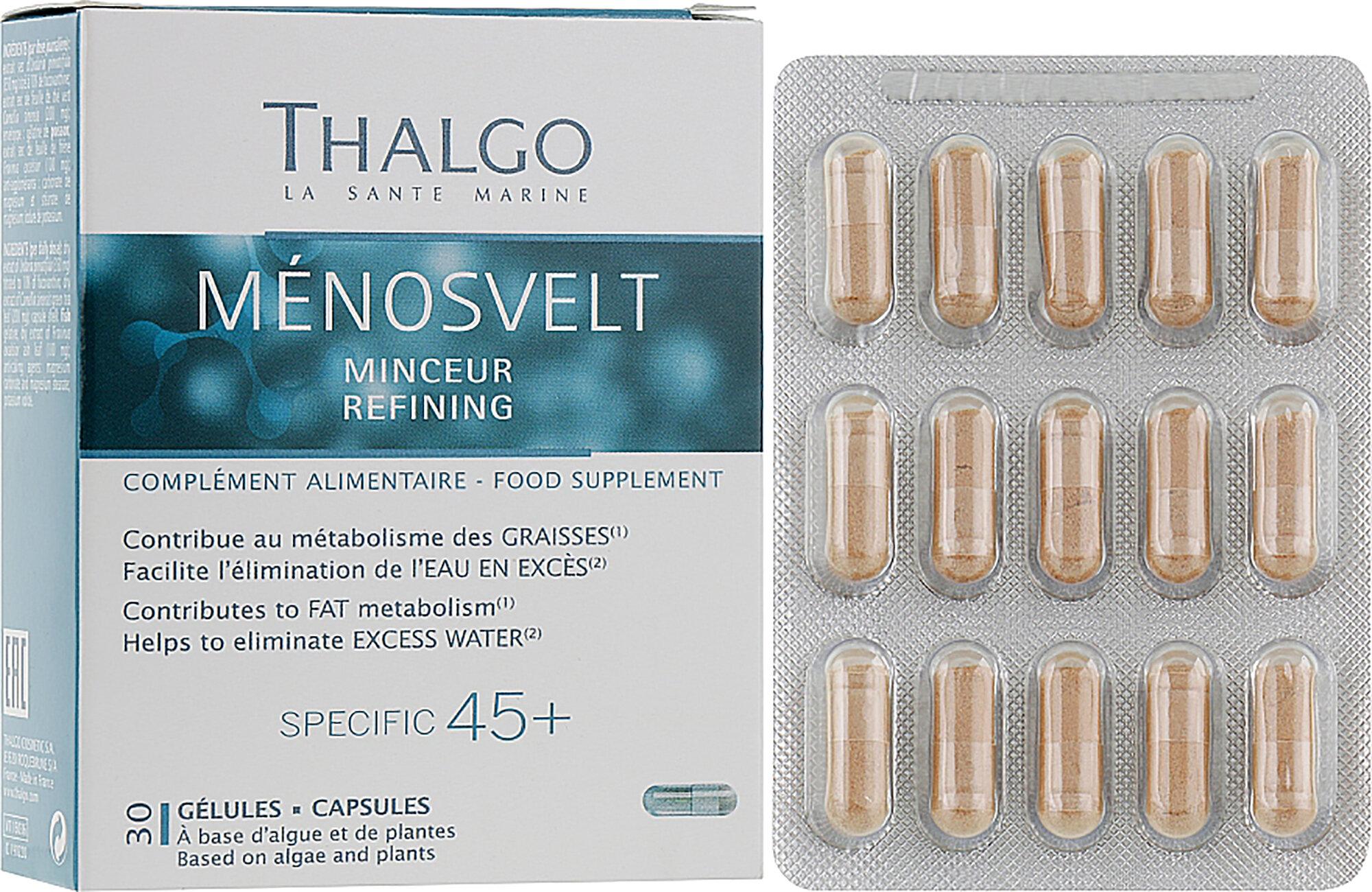 Активная Добавка Менопохудение Thalgo Menosvelt 45+ Food Supplement