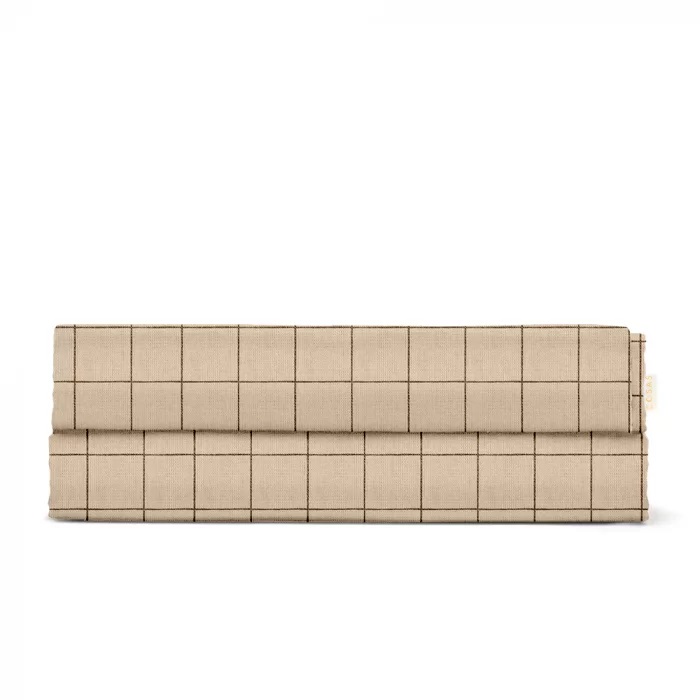 Простыня полуторная 155х240 BEIGE GEOMETRY