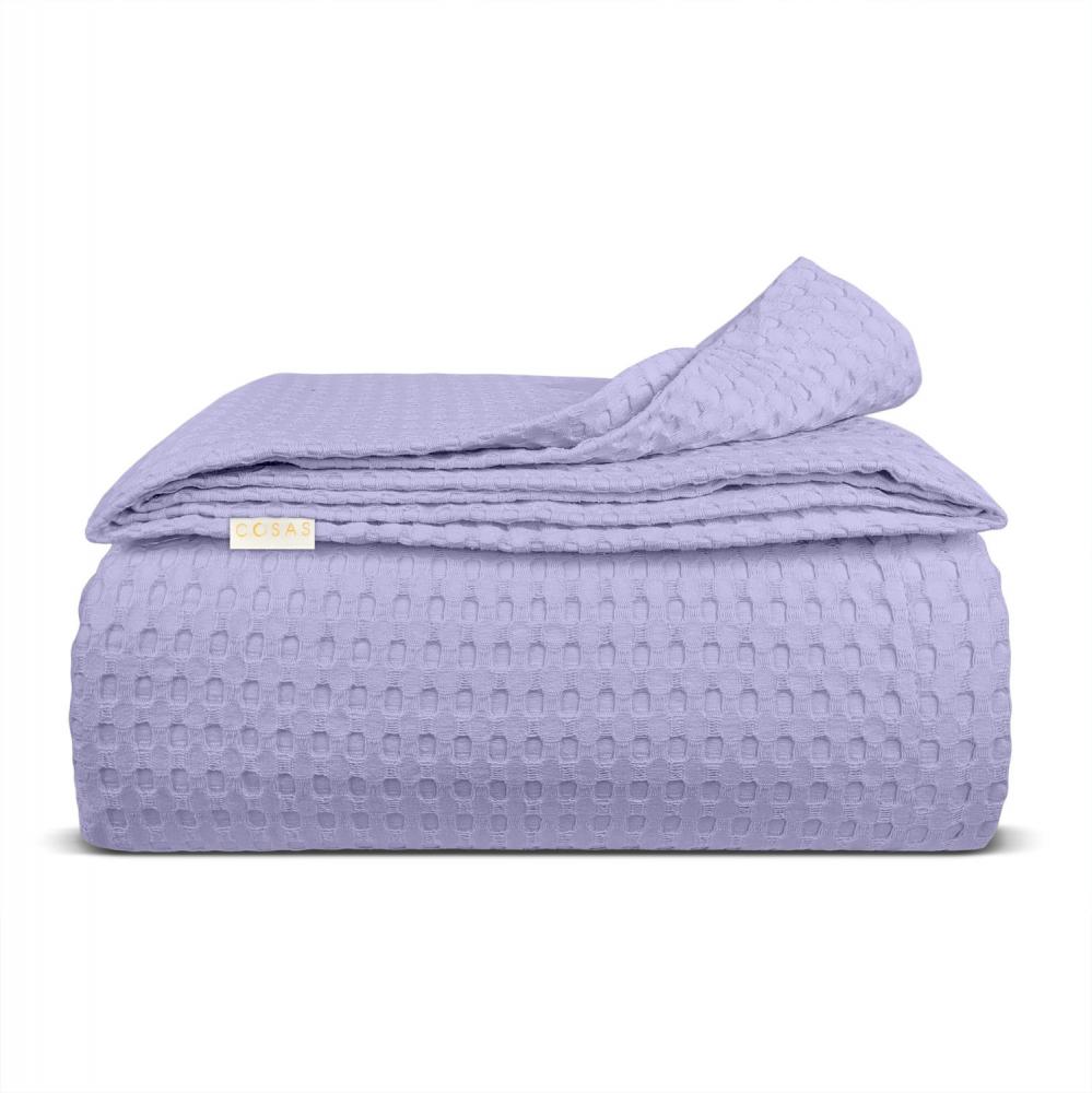 Покривало 160х230 Lavander Waffle Weave