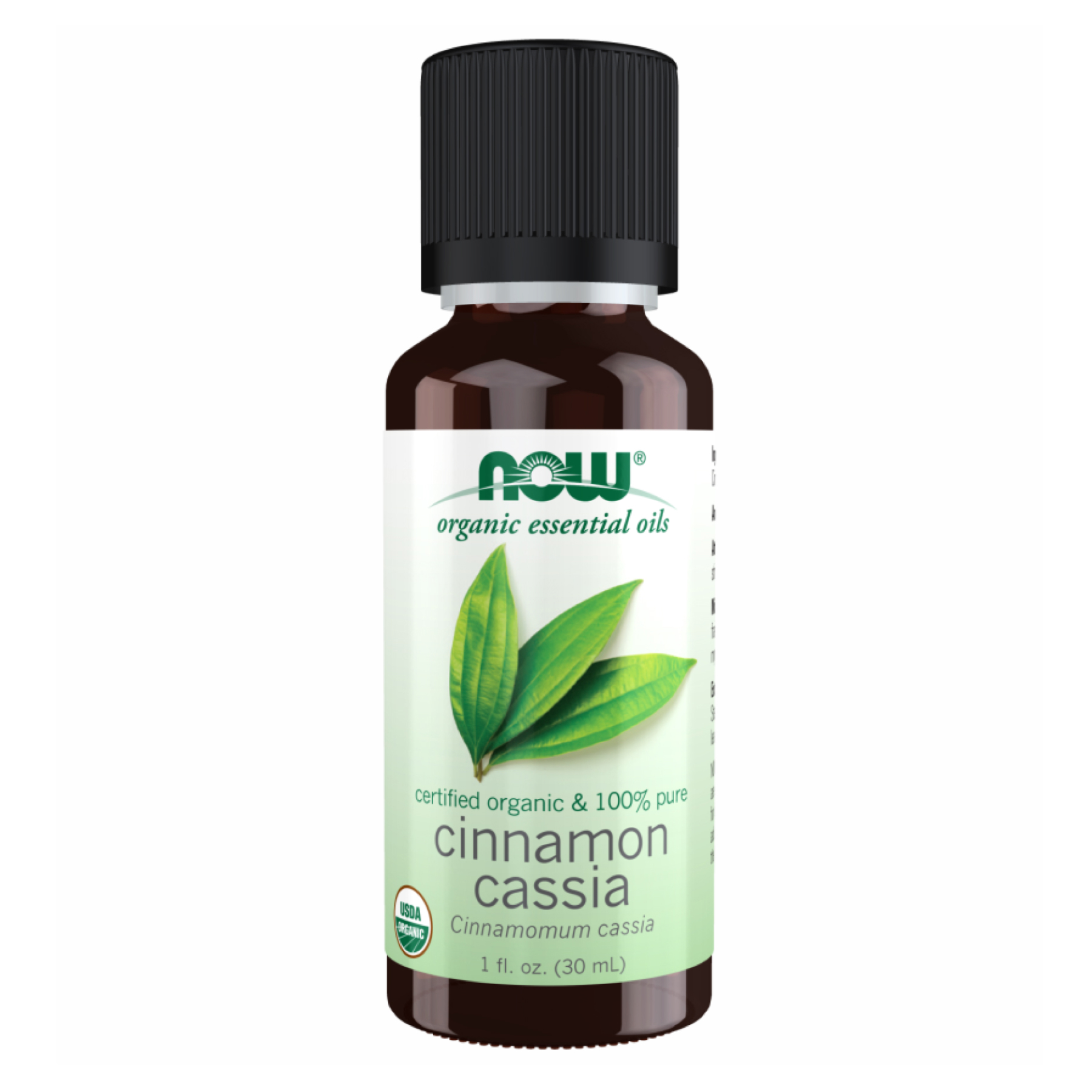 Org Cinnamon Cassia Oil - 30ml (1fl.0z) (Повреждена этикетка)