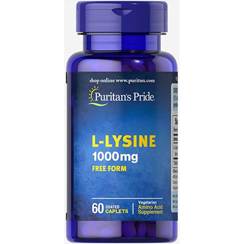 L-Lysine 1000 mg - 60 Caplets