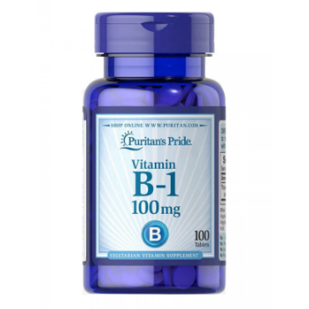 Vitamin B-1 100mg - 100 tablets