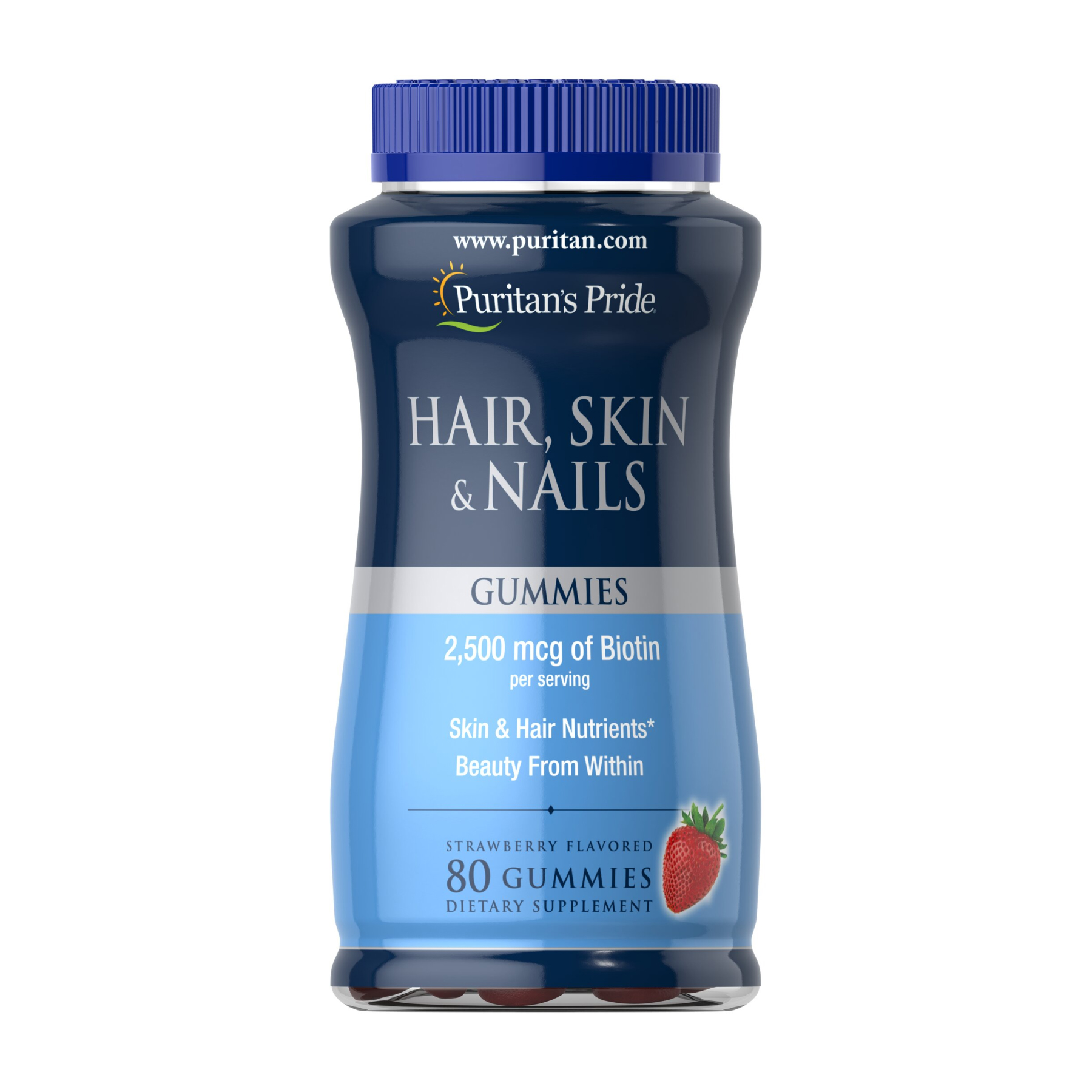 Hair Skin and Nails Gummies - 80 Gummies