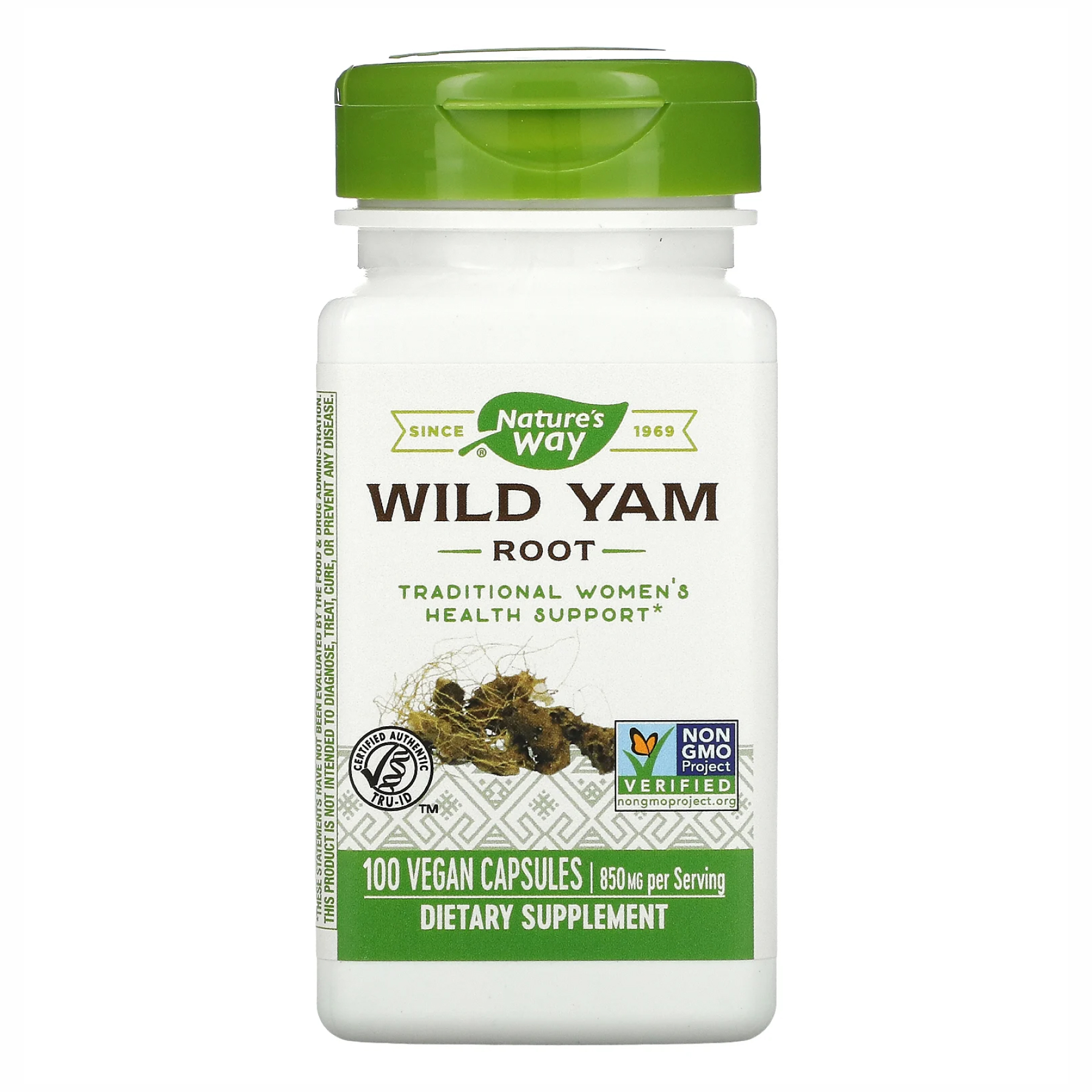 Wild Yam - 100 vcaps