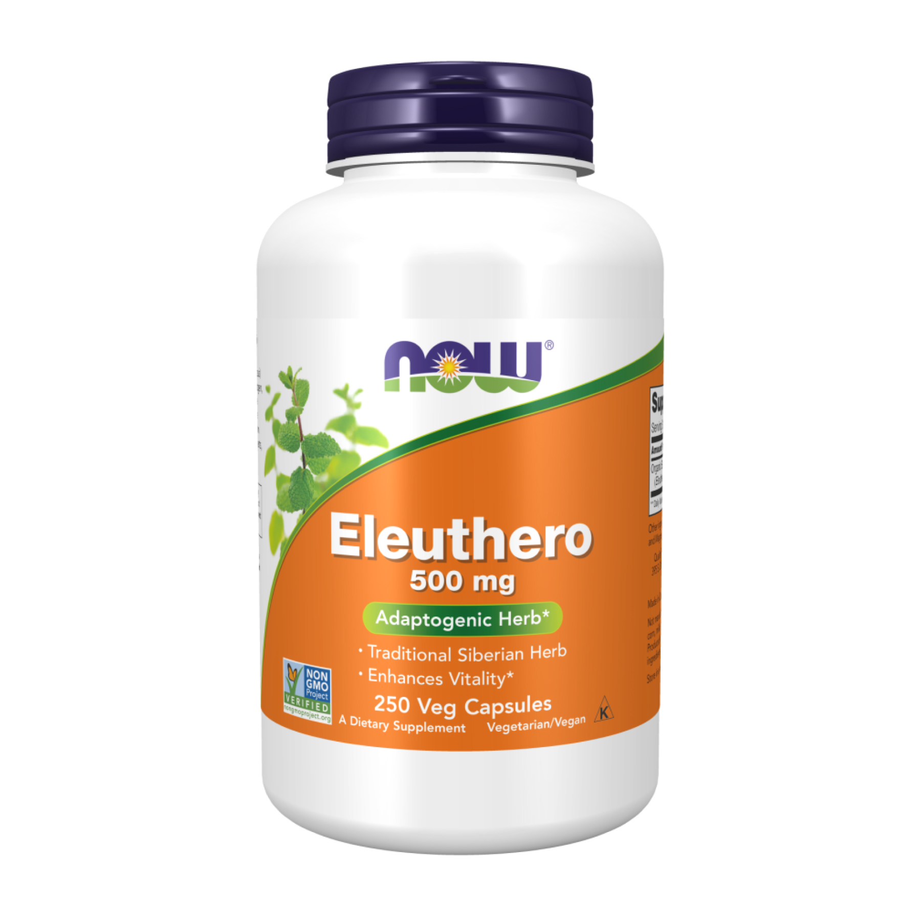 Eleuthero 500mg - 250 vcaps