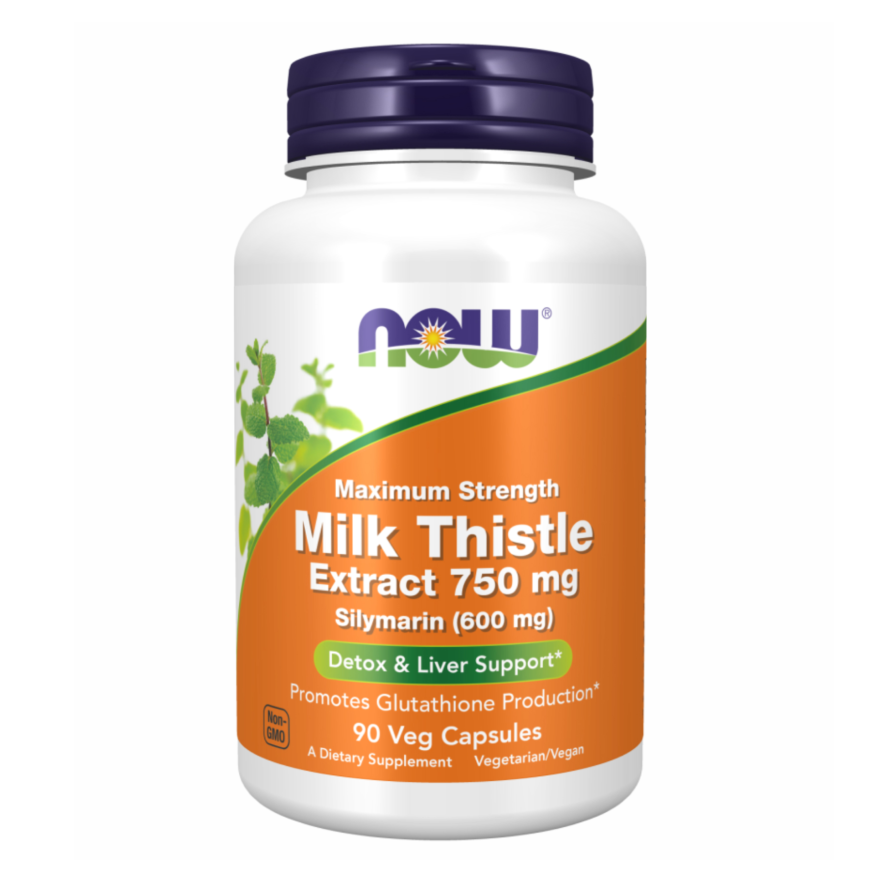 Milk Thistle Extract 750mg Silymarin 600mg - 90 vcaps