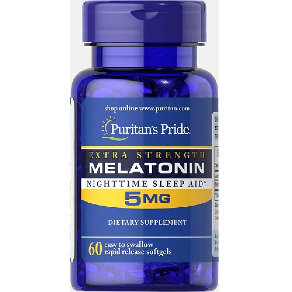 Melatonin Extra Strength 5mg - 60softgels