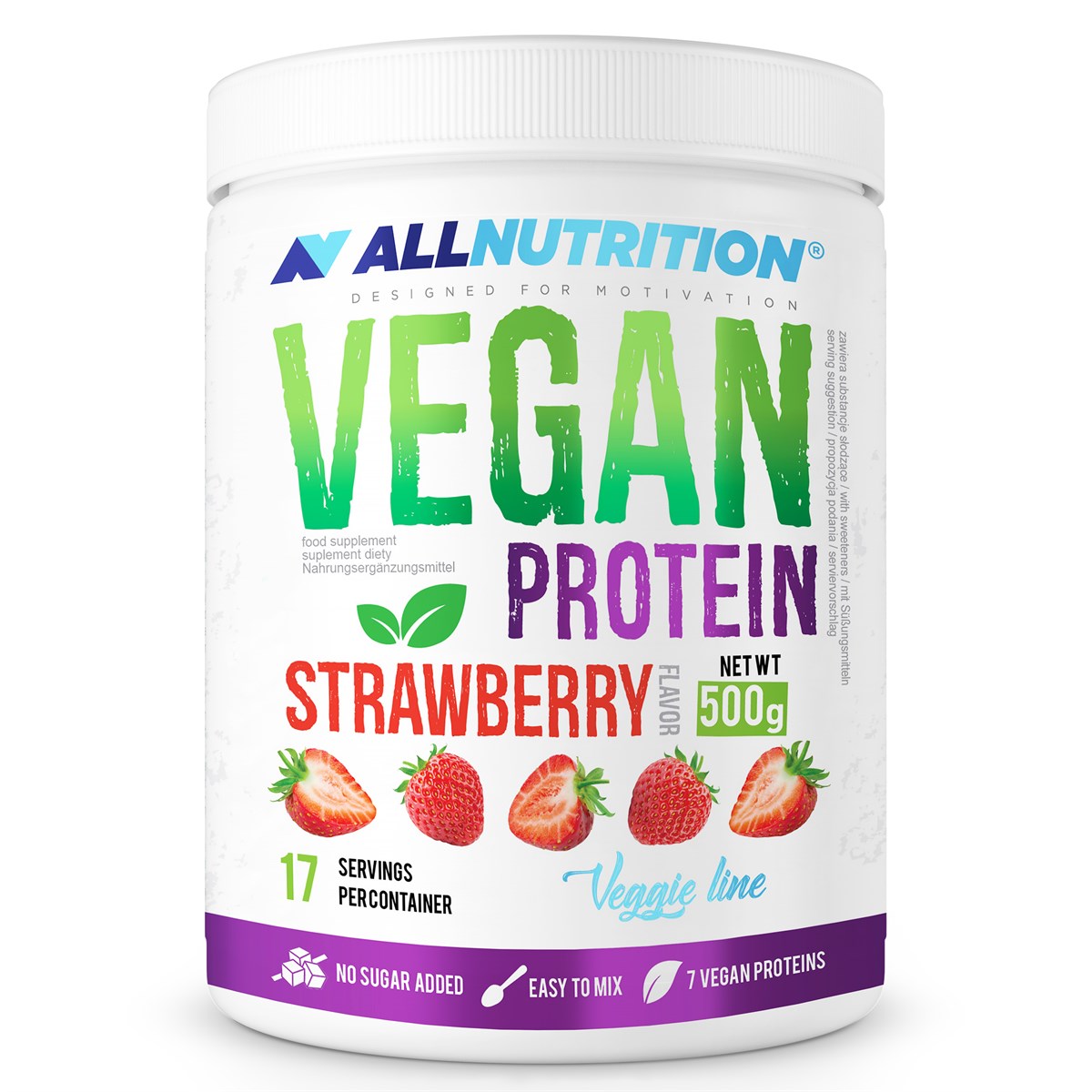 Vegan Protein - 500g Strawberry