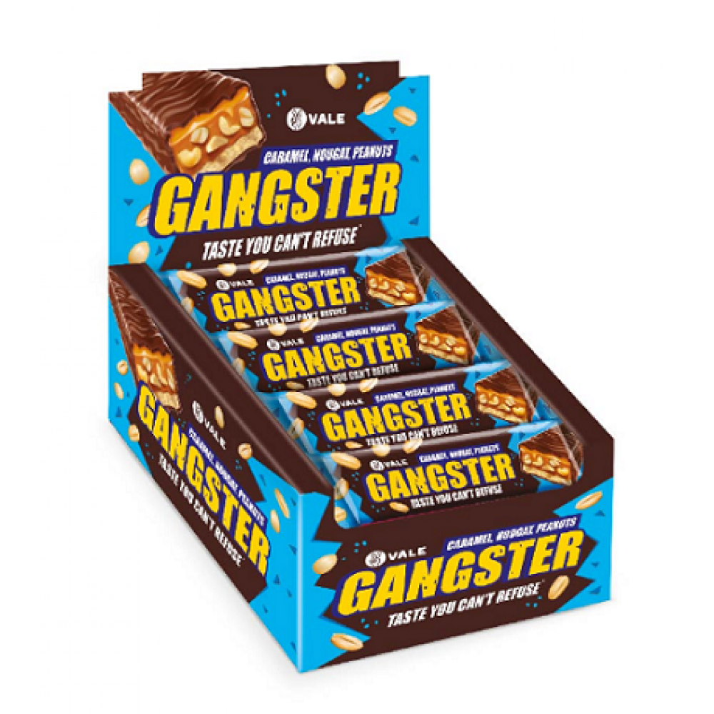 Gangster - 20x50g Caramel-Nougat-Peanut