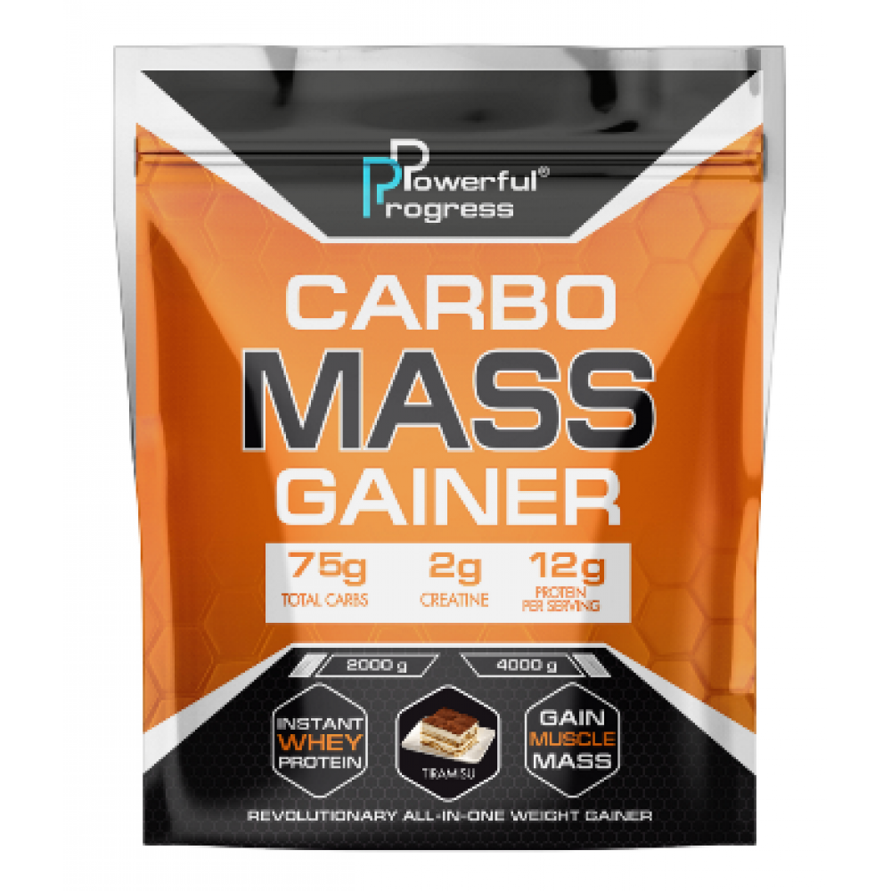 Carbo Mass Gainer - 2000g Tiramisu