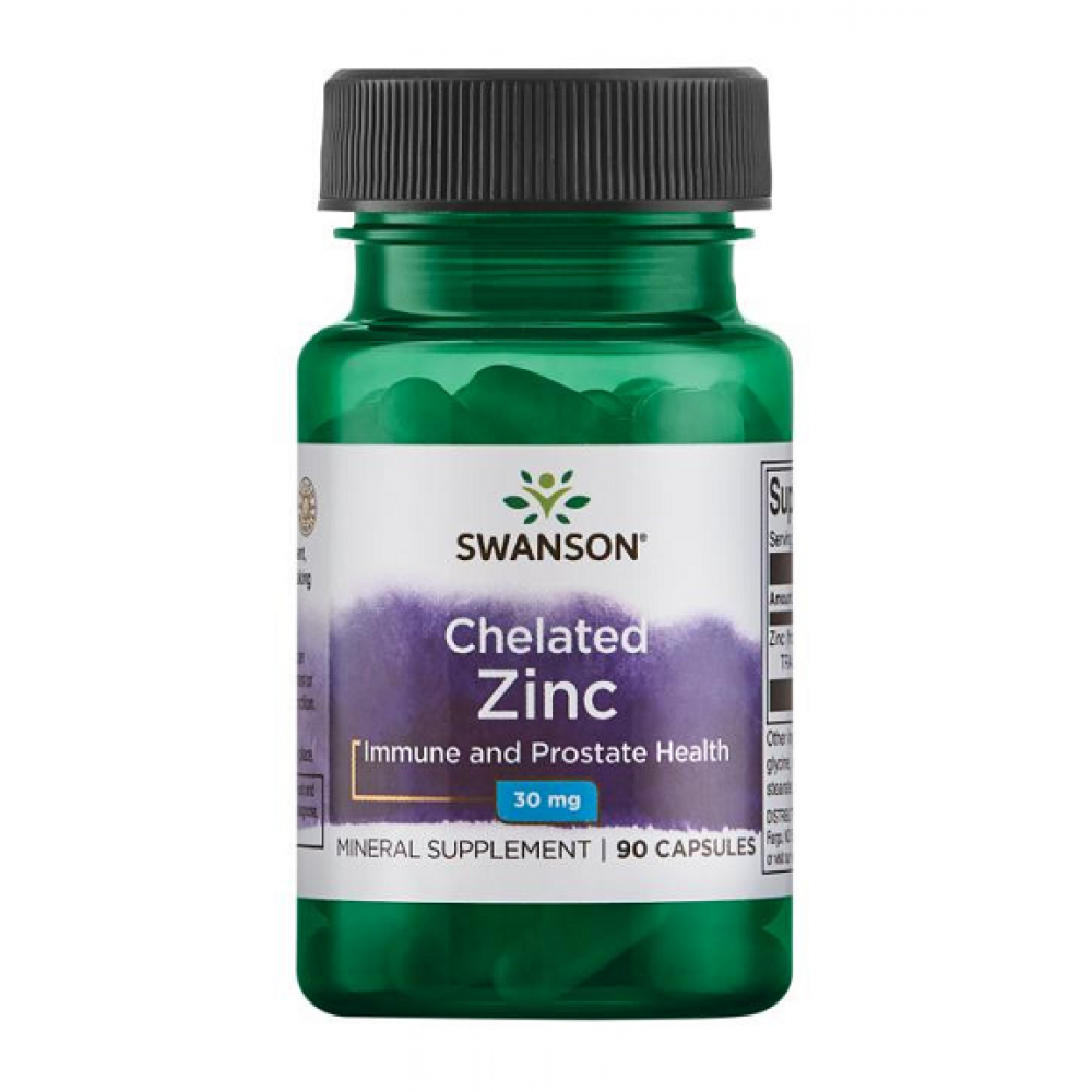 Chelated zinc 30 mg - 90 cap