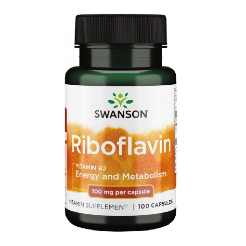 Riboflavin Vitamin B-2 100mg - 100caps