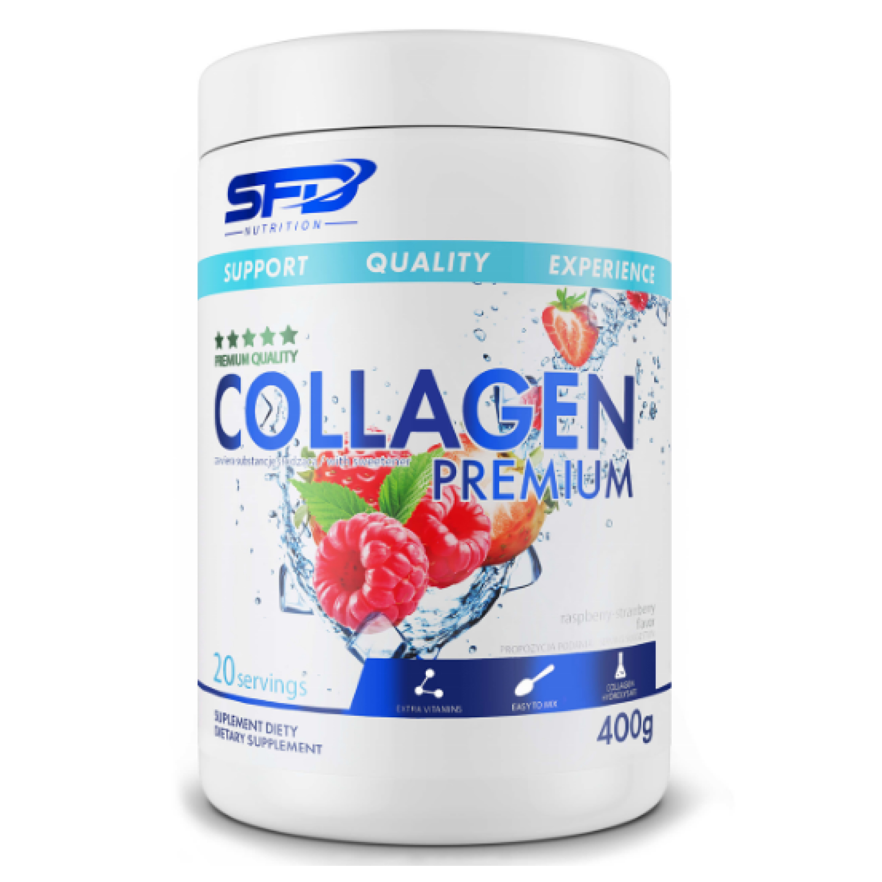 Collagen premium - 400g Blackurrant